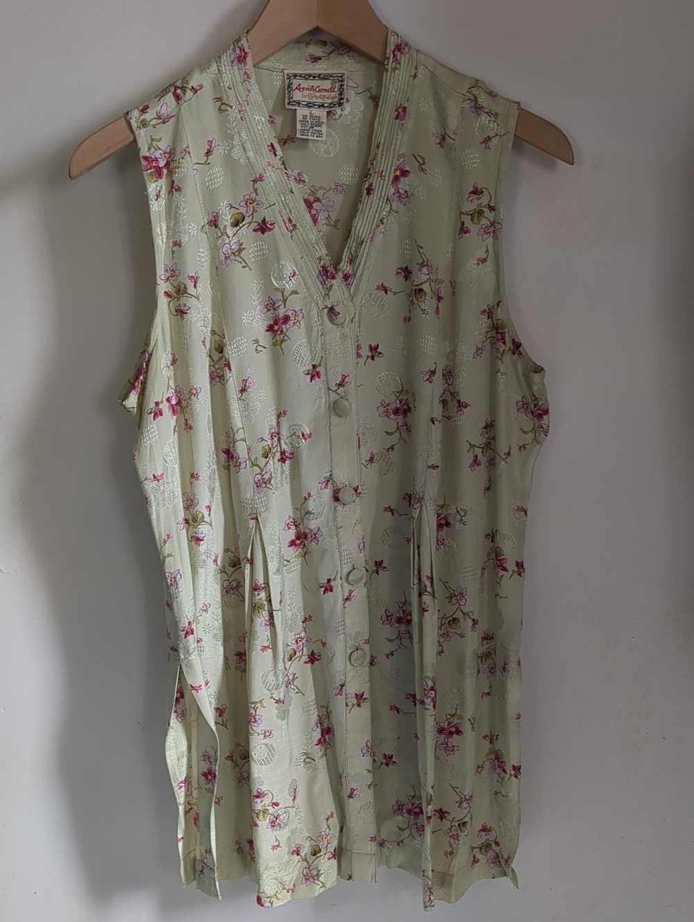 April Cornell Top Green Large